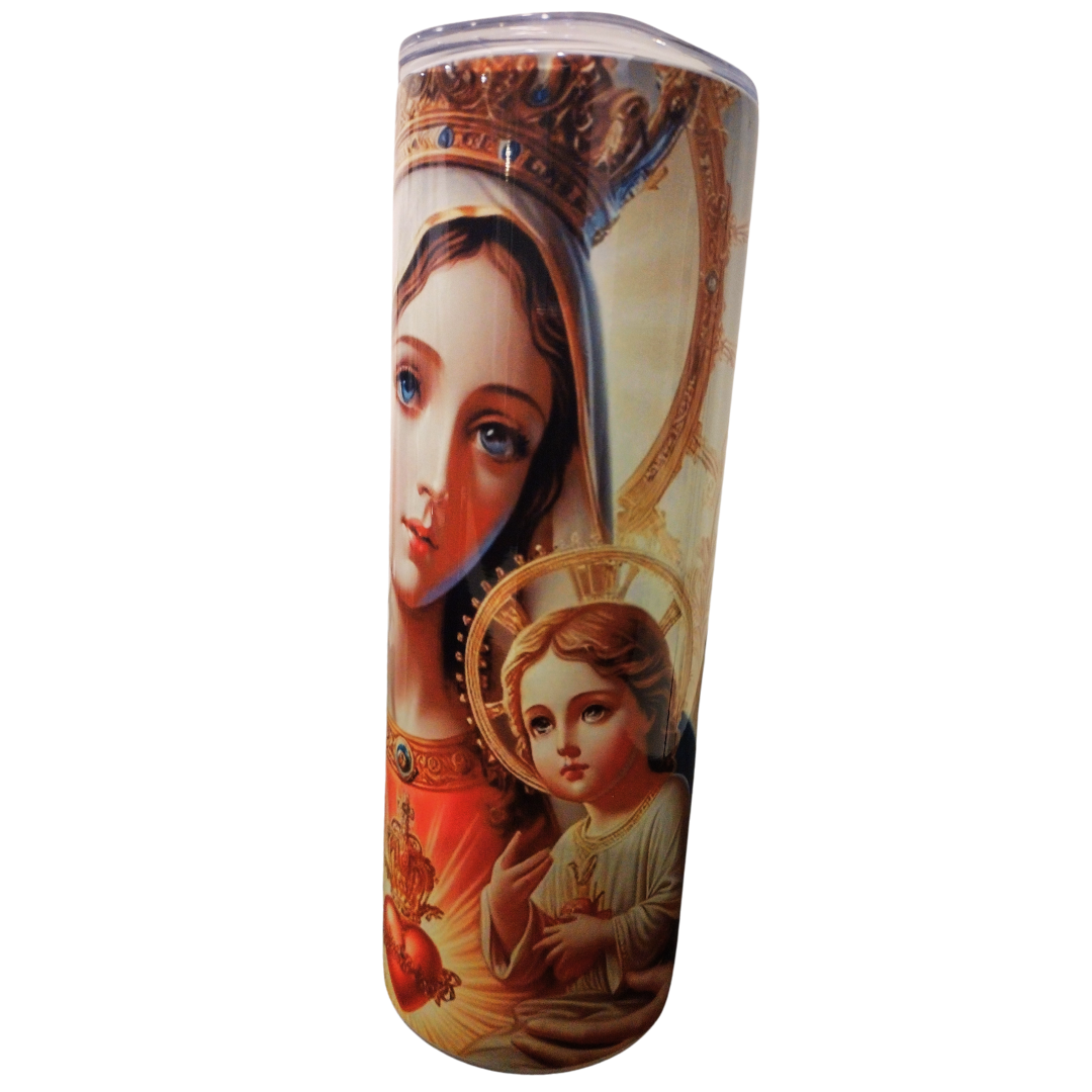 Tumbler de la virgen 20 Oz