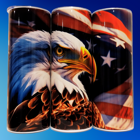 tumbler 20 Oz American Eagle