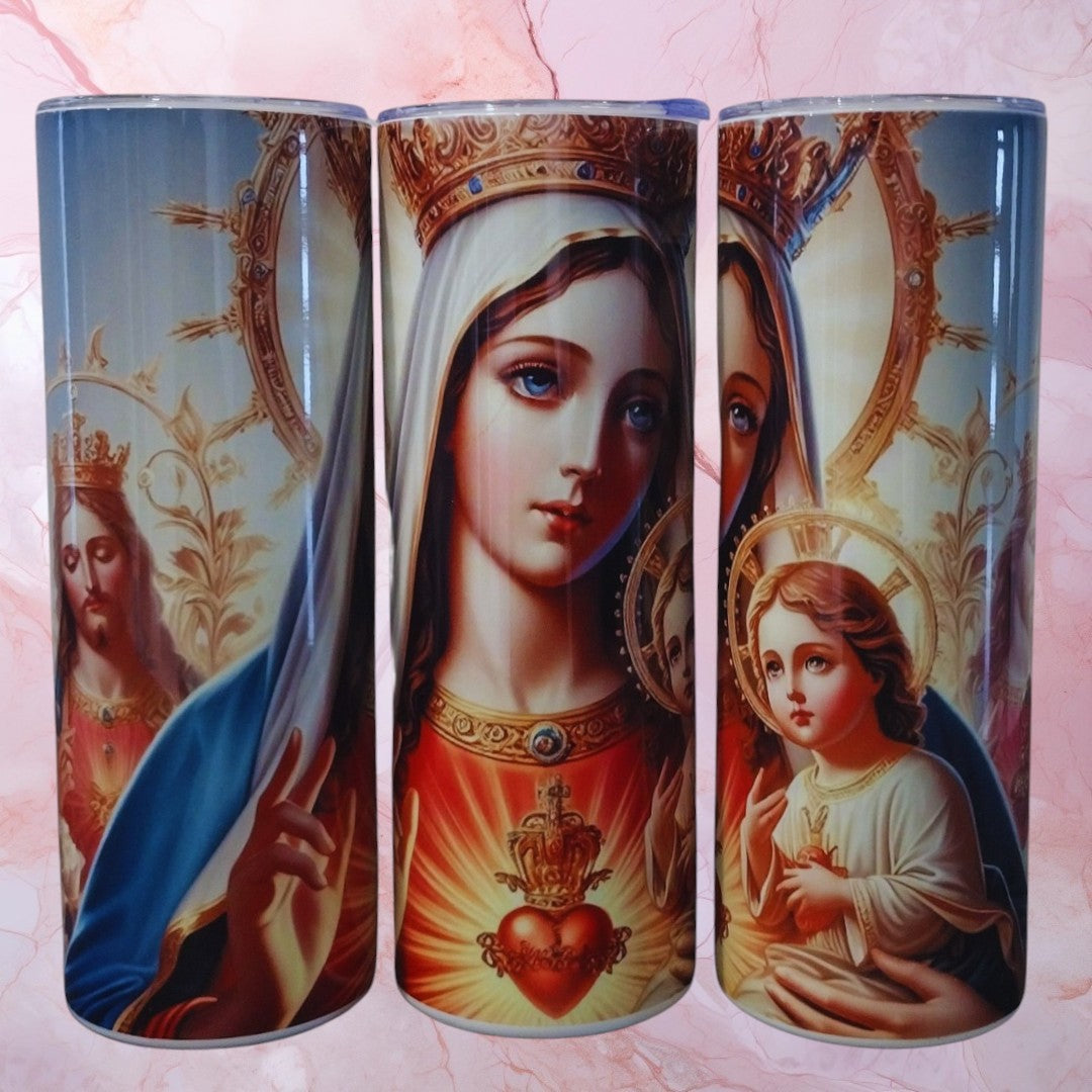 Tumbler de la virgen 20 Oz